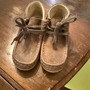 Footmates brown wallabees leather